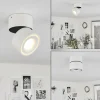 hofstein Plafonnier Laonsana LED Noir, Blanc, 1 lumière* Lampes Modernes