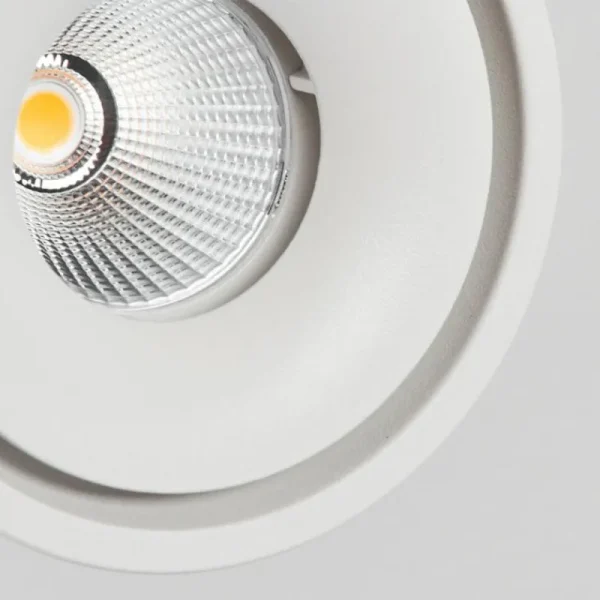 hofstein Plafonnier Laonsana LED Noir, Blanc, 1 lumière* Lampes Modernes