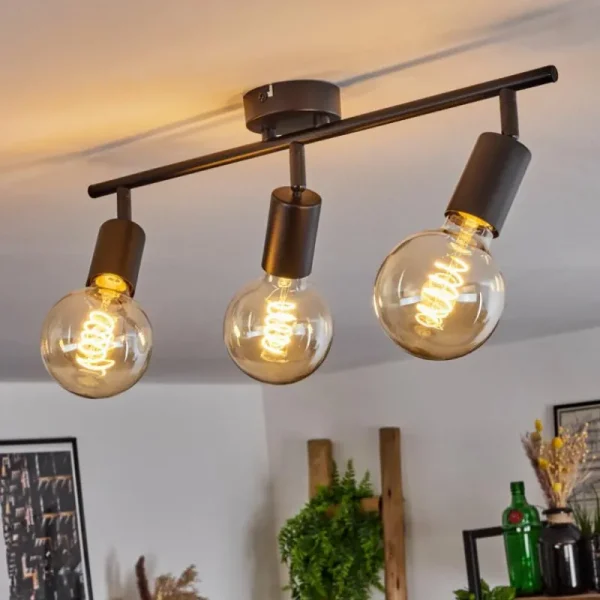 hofstein Plafonnier Maidford Noir, 3 lumières* Lampes Modernes