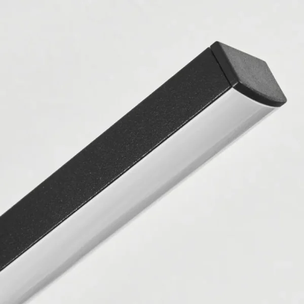 hofstein Plafonnier Meiral LED Bois clair, Noir, 2 lumières* Lampes Modernes