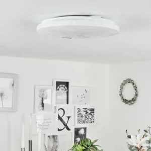 hofstein Plafonnier Melres LED Blanc, 1 lumière* Lampes Modernes