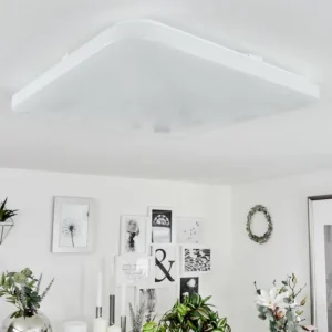 hofstein Plafonnier Melres LED Blanc, 1 lumière* Lampes Modernes