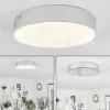 hofstein Plafonnier Mentque LED Argenté, 1 lumière* Lampes Modernes