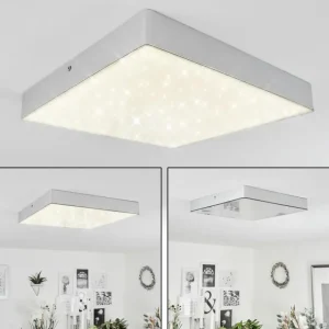hofstein Plafonnier Mentque LED Argenté, 1 lumière* Lampes Modernes