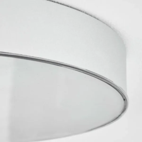 hofstein Plafonnier Mentque LED Argenté, 1 lumière* Lampes Modernes