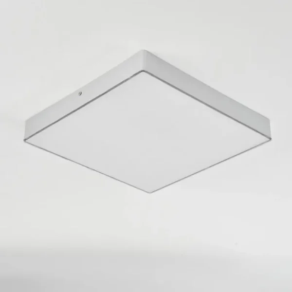 hofstein Plafonnier Mentque LED Argenté, 1 lumière* Lampes Modernes
