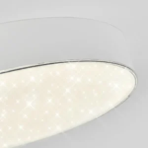 hofstein Plafonnier Mentque LED Blanc, 1 lumière* Lampes Modernes