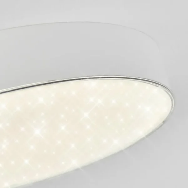 hofstein Plafonnier Mentque LED Blanc, 1 lumière* Lampes Modernes