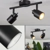 hofstein Plafonnier Nestavel LED Noir, 2 lumières* Lampes Modernes