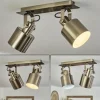 hofstein Plafonnier Neves Laiton, 2 lumières* Lampes Modernes