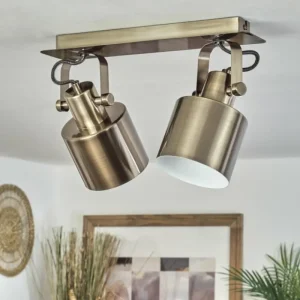 hofstein Plafonnier Neves Laiton, 2 lumières* Lampes Modernes