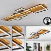 hofstein Plafonnier Pompu LED Écru, Noir, 1 lumière* Lampes Modernes