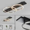 hofstein Plafonnier Pompu LED Noir, 2 lumières* Lampes Modernes