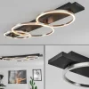 hofstein Plafonnier Pompu LED Noir, 3 lumières* Lampes Modernes
