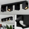 hofstein Plafonnier Prassinet Noir, 4 lumières* Lampes Modernes