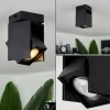 hofstein Plafonnier Prassinet Noir, 1 lumière* Lampes Modernes