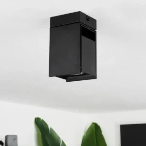 hofstein Plafonnier Prassinet Noir, 1 lumière* Lampes Modernes