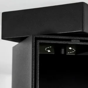 hofstein Plafonnier Prassinet Noir, 4 lumières* Lampes Modernes