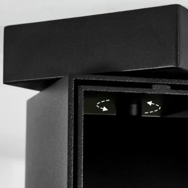 hofstein Plafonnier Prassinet Noir, 4 lumières* Lampes Modernes