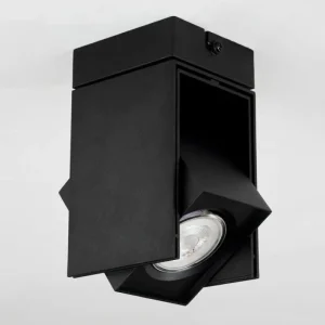 hofstein Plafonnier Prassinet Noir, 1 lumière* Lampes Modernes