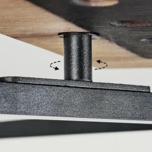 hofstein Plafonnier Ramilos LED Écru, Noir, 1 lumière* Lampes Modernes