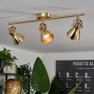 hofstein Plafonnier Salinas Laiton, 3 lumières* Lampes Modernes