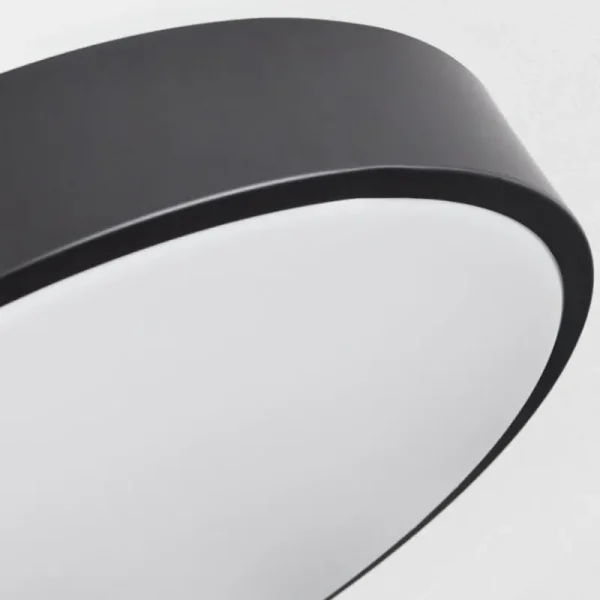 hofstein Plafonnier Samaira LED Noir, 1 lumière* Lampes Modernes