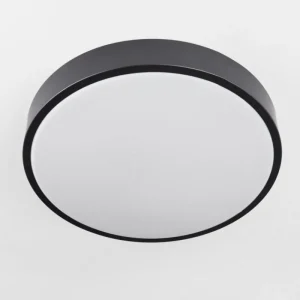 hofstein Plafonnier Samaira LED Noir, 1 lumière* Lampes Modernes