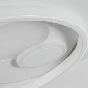 hofstein Plafonnier Selim LED Blanc, 1 lumière, Télécommandes* Lampes Modernes