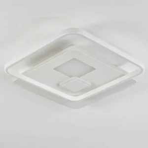 hofstein Plafonnier Selim LED Blanc, 1 lumière, Télécommandes* Lampes Modernes