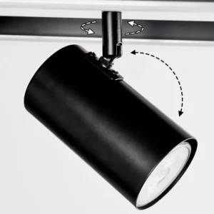 hofstein Plafonnier Sequeira LED Bois clair, Couleur bois, Noir, 3 lumières* Lampes Modernes