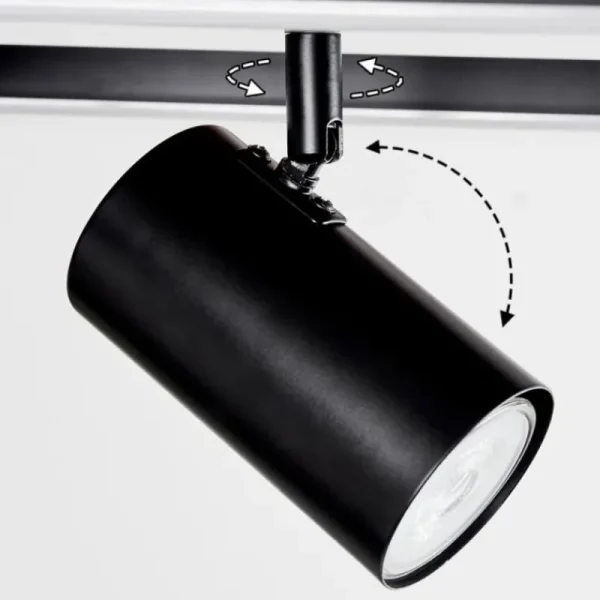 hofstein Plafonnier Sequeira LED Bois clair, Couleur bois, Noir, 3 lumières* Lampes Modernes