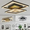 hofstein Plafonnier Serzedelo LED Noir, 1 lumière* Lampes Modernes