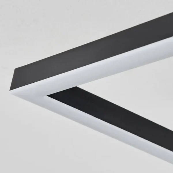 hofstein Plafonnier Serzedelo LED Noir, 1 lumière* Lampes Modernes