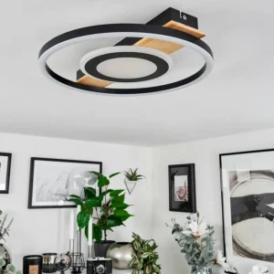 hofstein Plafonnier Taboneira LED Écru, Noir, Blanc, 1 lumière* Lampes Modernes