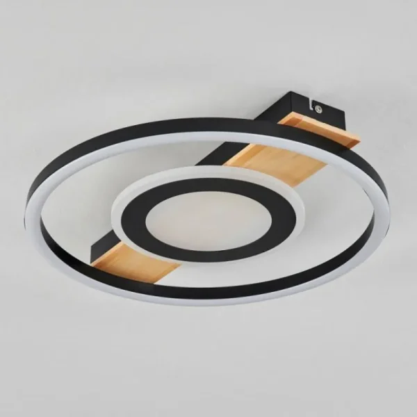 hofstein Plafonnier Taboneira LED Écru, Noir, Blanc, 1 lumière* Lampes Modernes