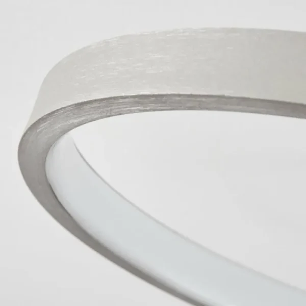 hofstein Plafonnier Tagsdorff LED Chrome, Nickel mat, 1 lumière* Lampes Modernes