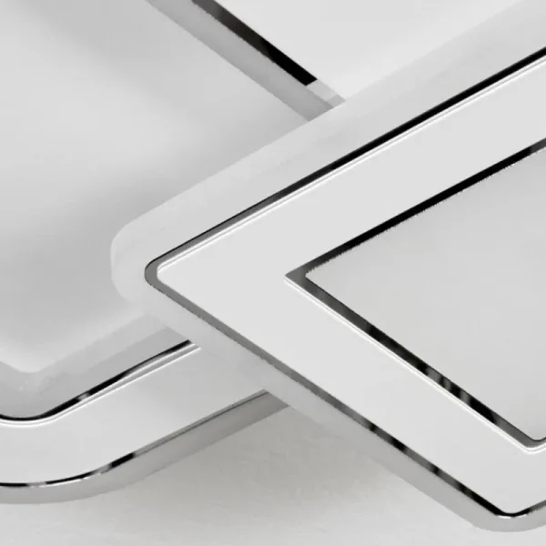 hofstein Plafonnier Tomazes LED Blanc, 1 lumière, Télécommandes* Lampes Modernes