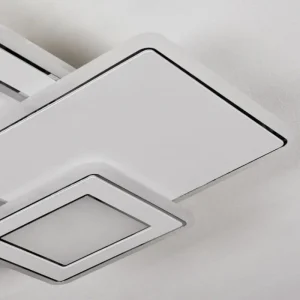 hofstein Plafonnier Tomazes LED Blanc, 1 lumière, Télécommandes* Lampes Modernes