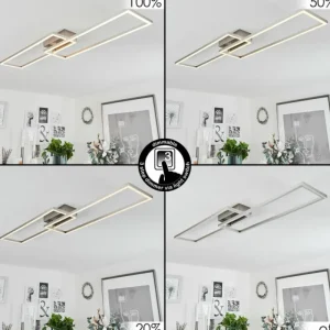 hofstein Plafonnier Torres LED Blanc, 1 lumière* Lampes Modernes