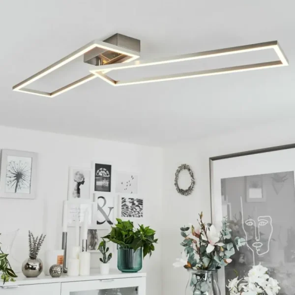 hofstein Plafonnier Torres LED Blanc, 1 lumière* Lampes Modernes