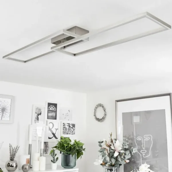 hofstein Plafonnier Torres LED Blanc, 1 lumière* Lampes Modernes