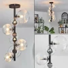 hofstein Plafonnier - Verre 10 cm, 12 cm, 15 cm Chehalis Clair, 8 lumières* Lampes Modernes