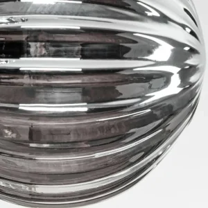 hofstein Plafonnier - Verre 10 cm, 12 cm, 15 cm Chehalis Fumé, 8 lumières* Lampes Modernes