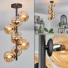 hofstein Plafonnier - Verre 12 cm Chehalis Ambre, 8 lumières* Lampes En Verre