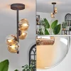 hofstein Plafonnier - Verre 10 cm Chehalis Ambre, Clair, 4 lumières* Lampes En Verre