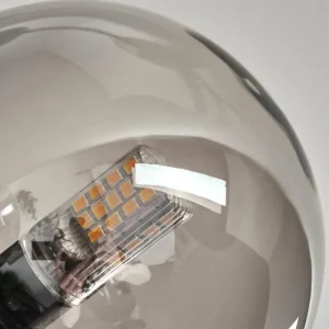 hofstein Plafonnier - Verre 10 cm Chehalis Fumé, 6 lumières* Lampes Modernes