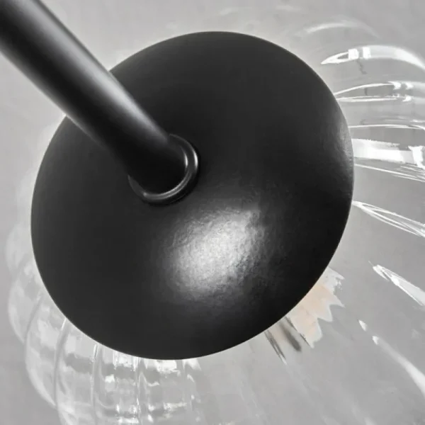 hofstein Plafonnier - Verre 10 cm Chehalis Clair, 6 lumières* Lampes Modernes