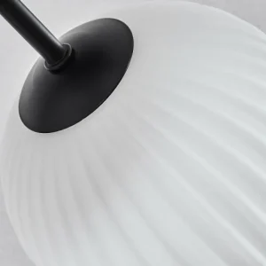 hofstein Plafonnier - Verre 15 cm Chehalis Blanc, 6 lumières* Lampes Modernes