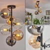 hofstein Plafonnier - Verre 15 cm Gastor Ambre, Clair, Fumé, 6 lumières* Lampes Modernes